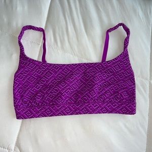 Skims x Fendi Collab Sports Bra